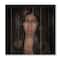 Designart - Portrait of African American Woman IV - Modern Print on Natural Pine Wood